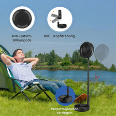 PRIMEVOLVE teleskopski USB ventilator