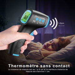 Infrardeči Brezkontaktni Digitalni Čelni Termometer 15.7 cm