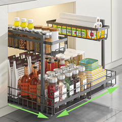 Izvlečni Organizator za Pod Umivalnik 31-50 x 39 x 37.5 cm