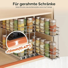 Izvlečno Stojalo za Začimbe za Kuhinjsko Omarico