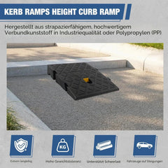 JIEGOUGO Protizdrsna Klančina za Robnike z Odsevnimi Trakovi BK-2pcs-7cm