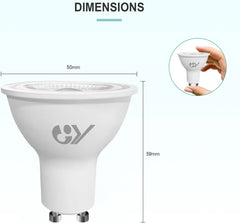 Jingying LED Sijalka GU10 4.9W 10 Kosov