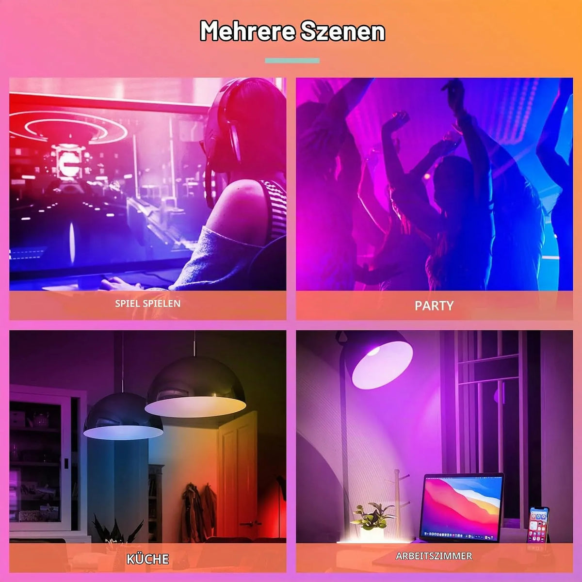 Jingying Pametna LED Sijalka E27 18W 1 kos