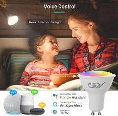 Jingying Pametna LED Sijalka GU10 RGBCW WiFi 6 Kosov