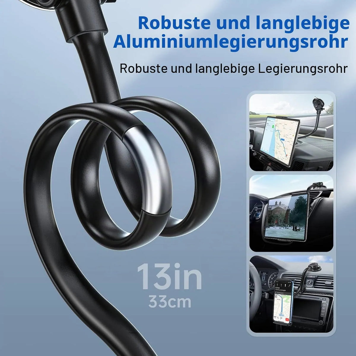 Keoye Avto Nosilec za Tablico in Telefon 33 cm