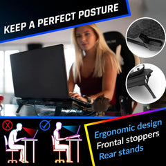 KLIM Hladilnik za Prenosnik 40.1 x 27.2 x 3.1 cm
