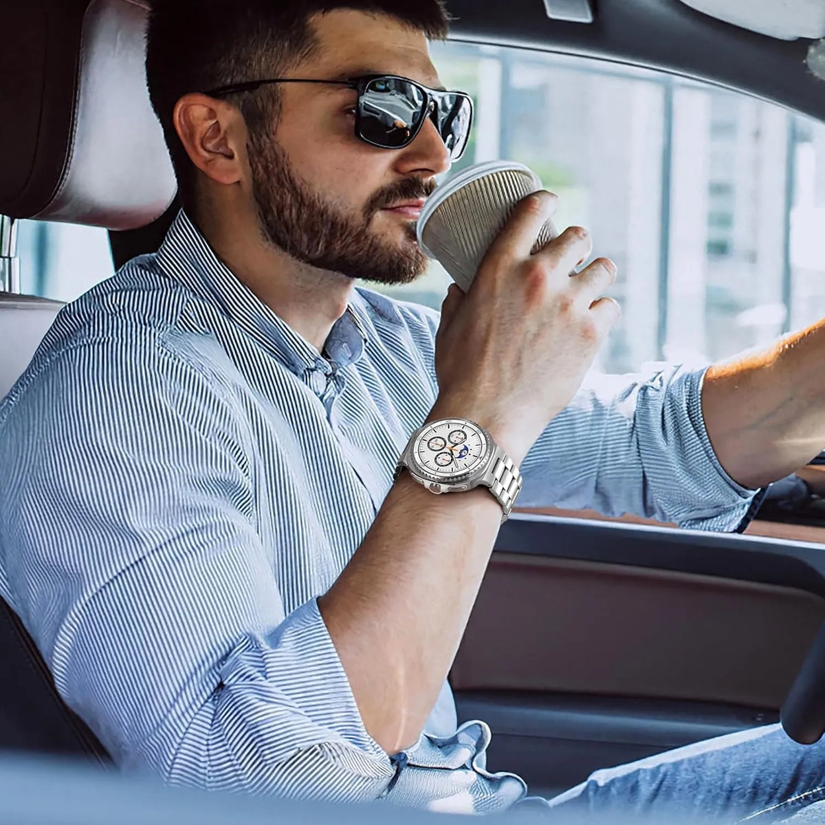Kovinski Pašček za Samsung Galaxy Watch 9 / 8 / 8 Classic 40 mm / 44 mm