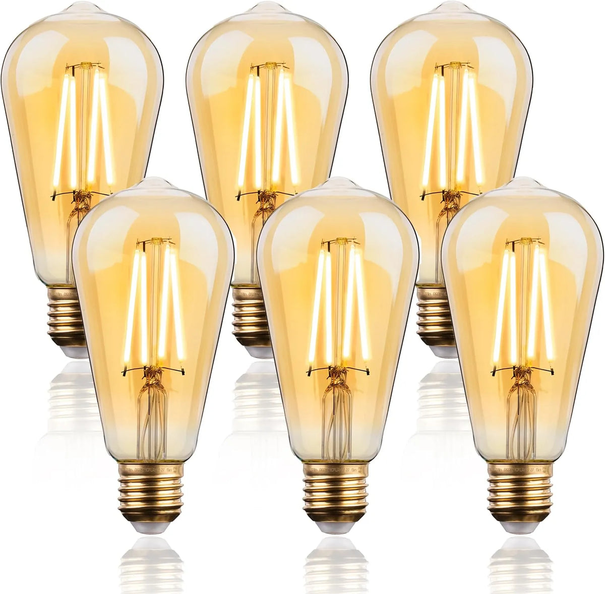 LED Edison Sijalke E27 Vintage 6 Kosov