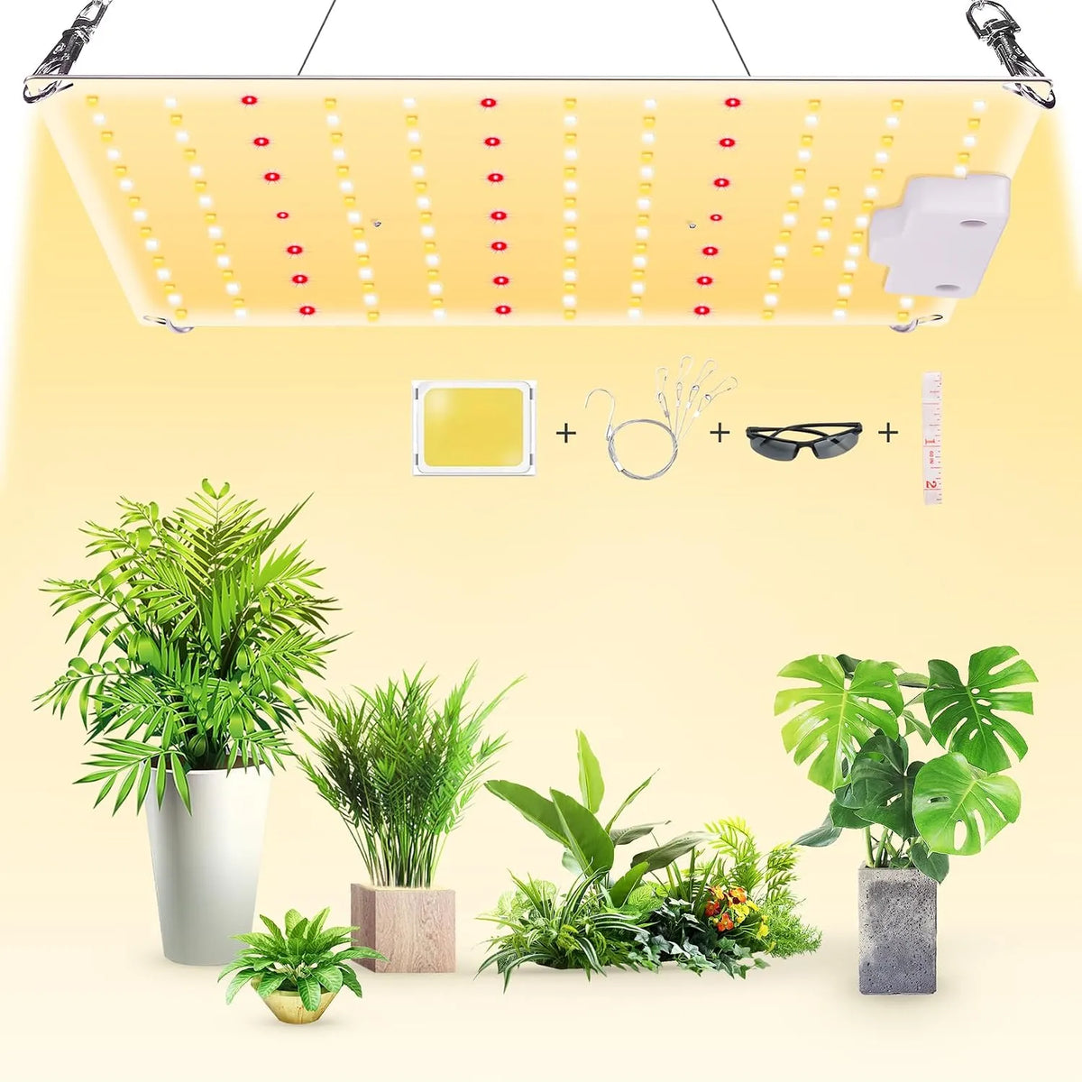 LED Luč za Rastline Polnega Spektra