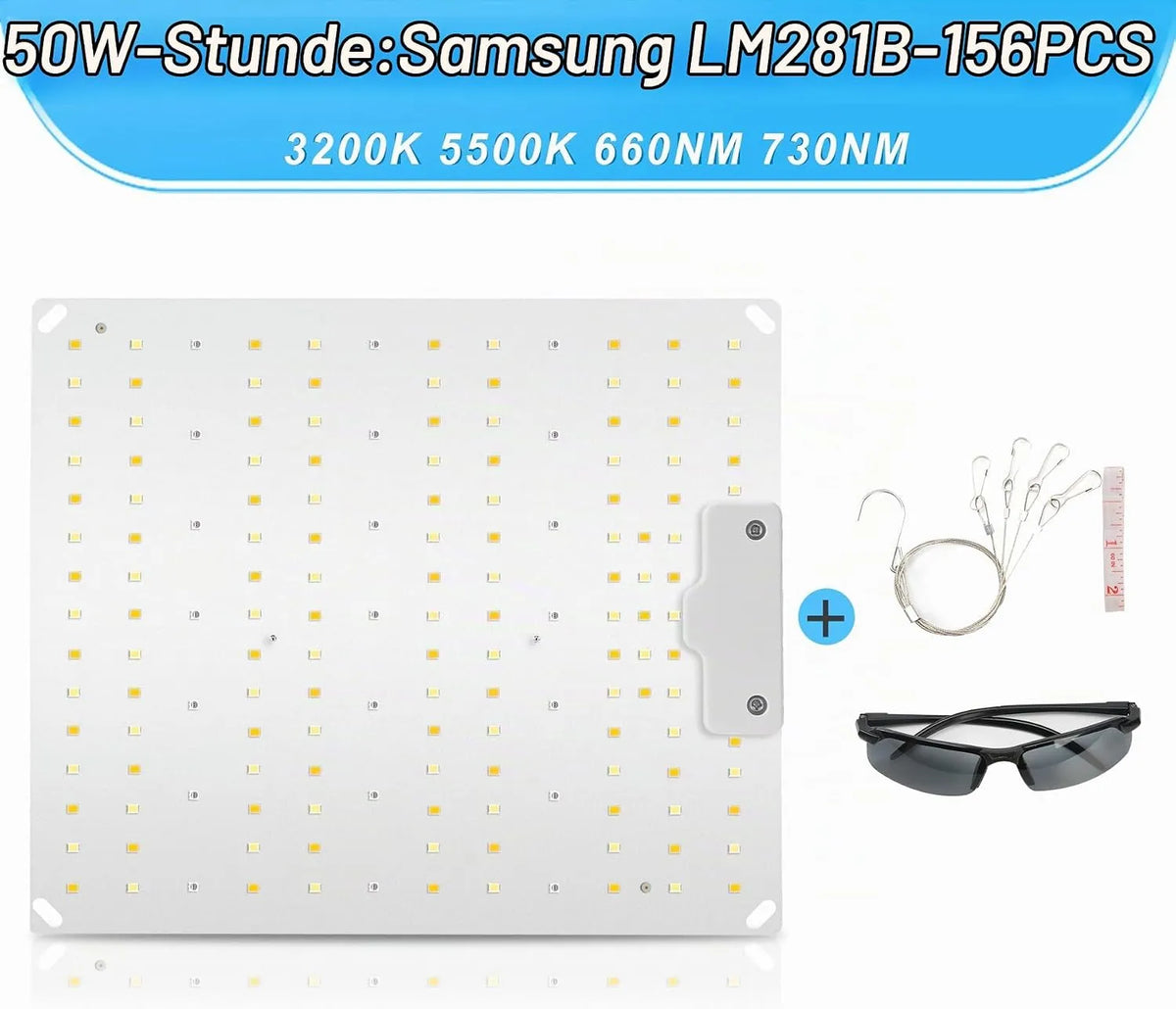 LED Luč za Rastline Polnega Spektra