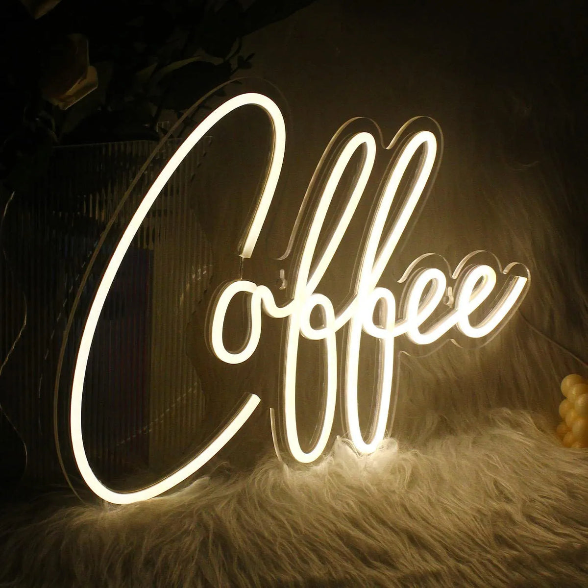 LED Neonski Znak Kava 40.5 x 30 cm