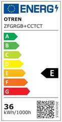 LED Stoječa Svetilka RGB 175 cm 1 Kos
