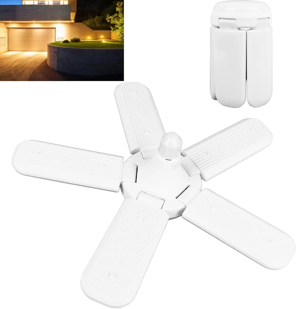 LED Stropna Luč za Garažo 80W 1 Kos