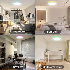 LED Stropna Svetilka Z Daljincem 30 cm