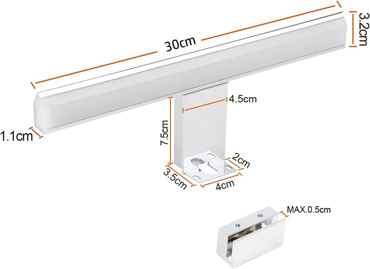 LED Svetilka za Ogledalo Kopalniška 30 cm
