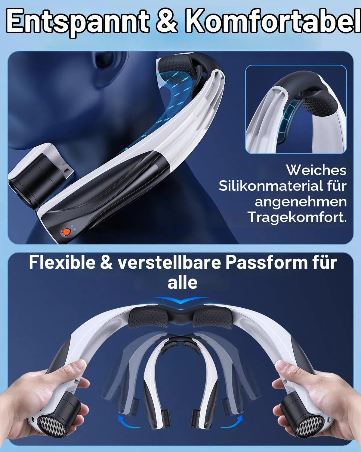 Lepwings Prenosni Vratni Ventilator 1 Kos