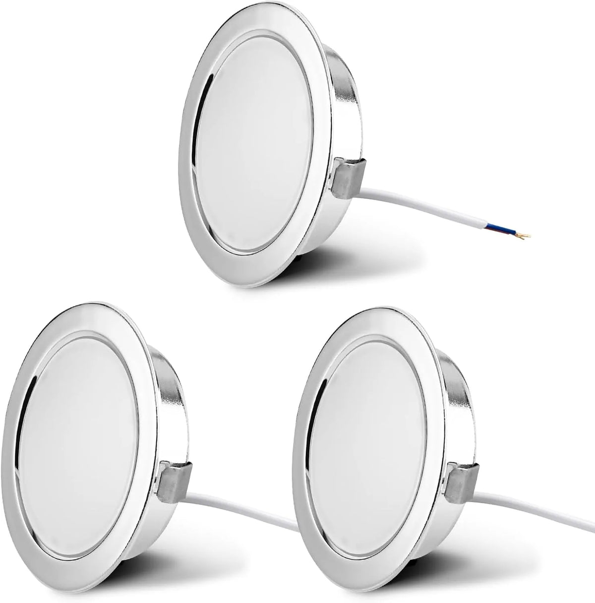 LIYII Vgradne LED Svetilke 65 mm 3 Kosi