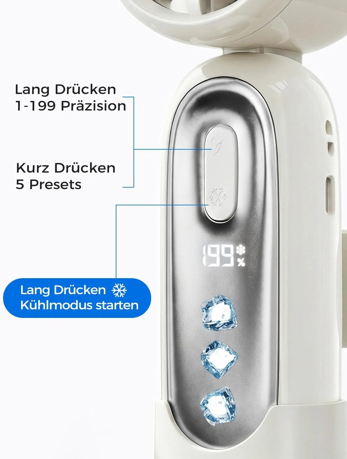 MAGIC JOHN Mini Prenosni Ventilator 1 Kos