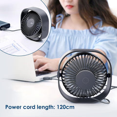 Mini USB Namizni Ventilator 12,3 x 12,3 cm