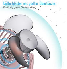 Mini USB Namizni Ventilator s Ščipalko 12,7 cm