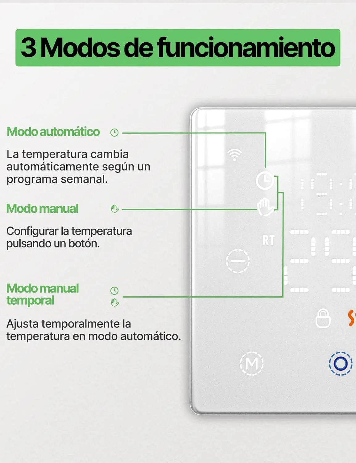 MOES Pametni Termostat Zigbee Baterijski 1 Kos
