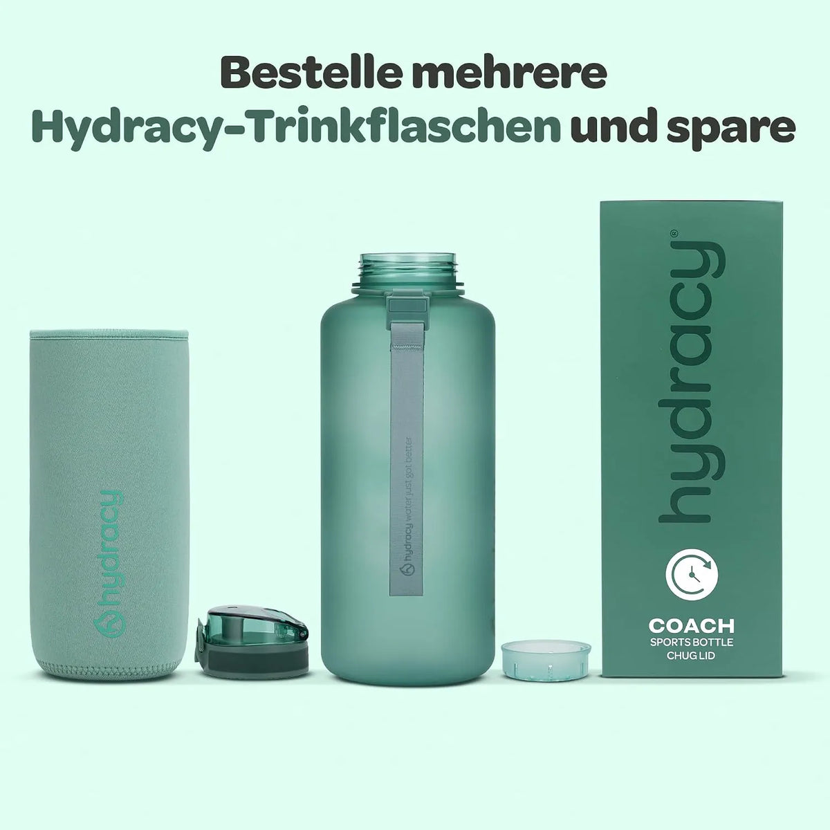 Motivacijska Steklenica za Vodo s Časovnimi Oznakami in Infuzorjem za Sadje 2 l