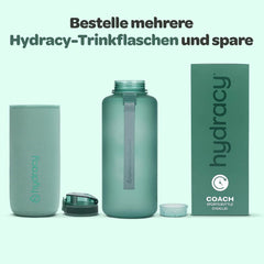 Motivacijska Steklenica za Vodo s Časovnimi Oznakami in Infuzorjem za Sadje 2 l