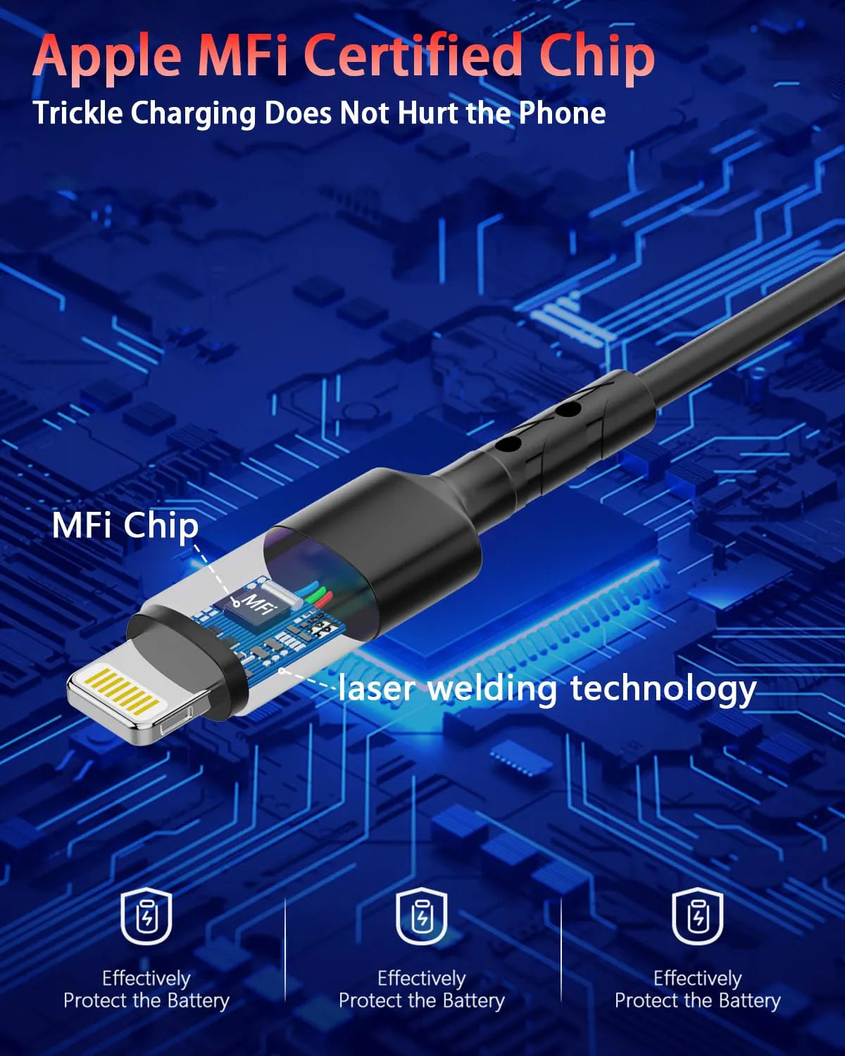 MTAKYI Spiralni Polnilni Kabel USB-C v Lightning 3 m 1 Kos