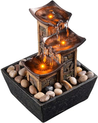 Namizni Vodnjak 3-stopenjski 17 x 17 x 22,6 cm