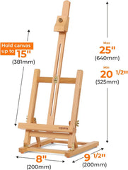 Namizno Slikarsko Stojalo H-Okvir 63 cm