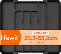 Nastavljiv Organizator za Pribor v Predalu 20,3-35,2 cm