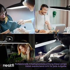 Neatfi Namizna LED Svetilka s Primežom 51 cm