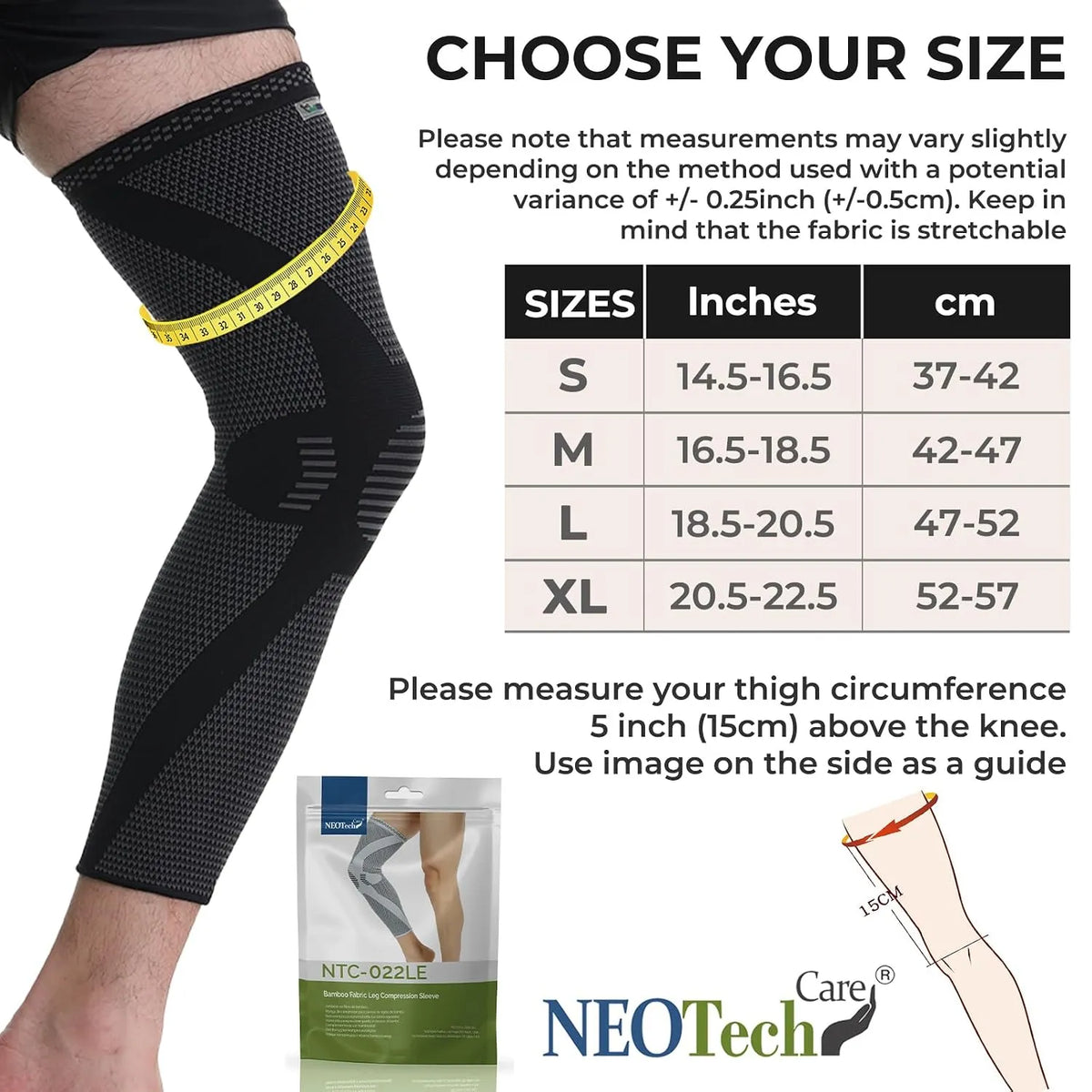 NEOtech Care Opora za Koleno in Nogo