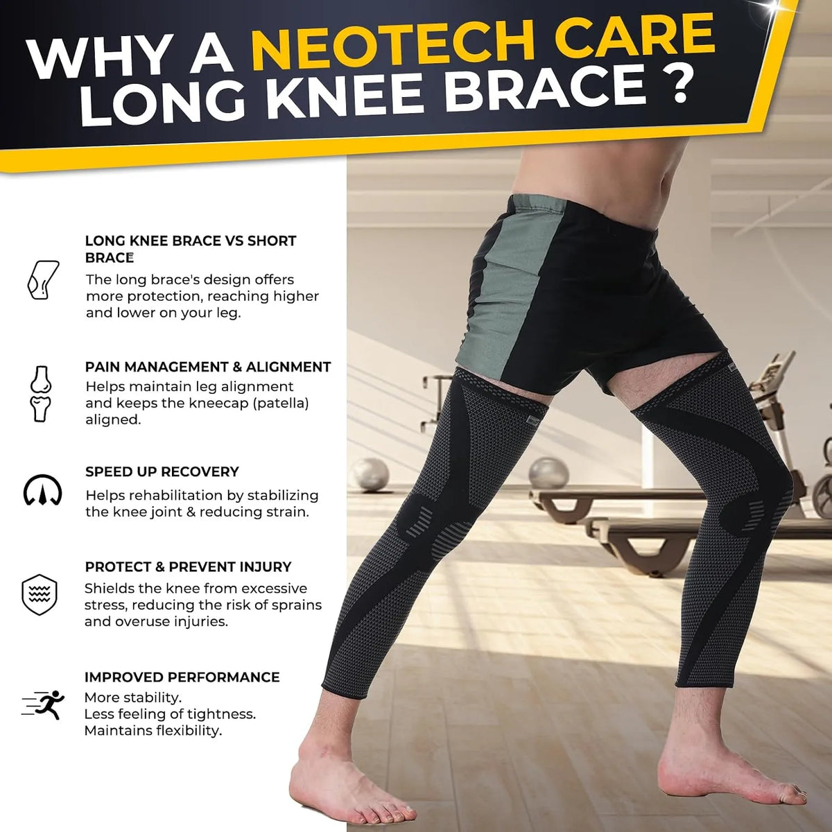 NEOtech Care Opora za Koleno in Nogo