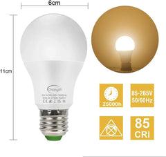 NetBoat LED Sijalka E27 s Senzorjem Dan Noč 4 Kos
