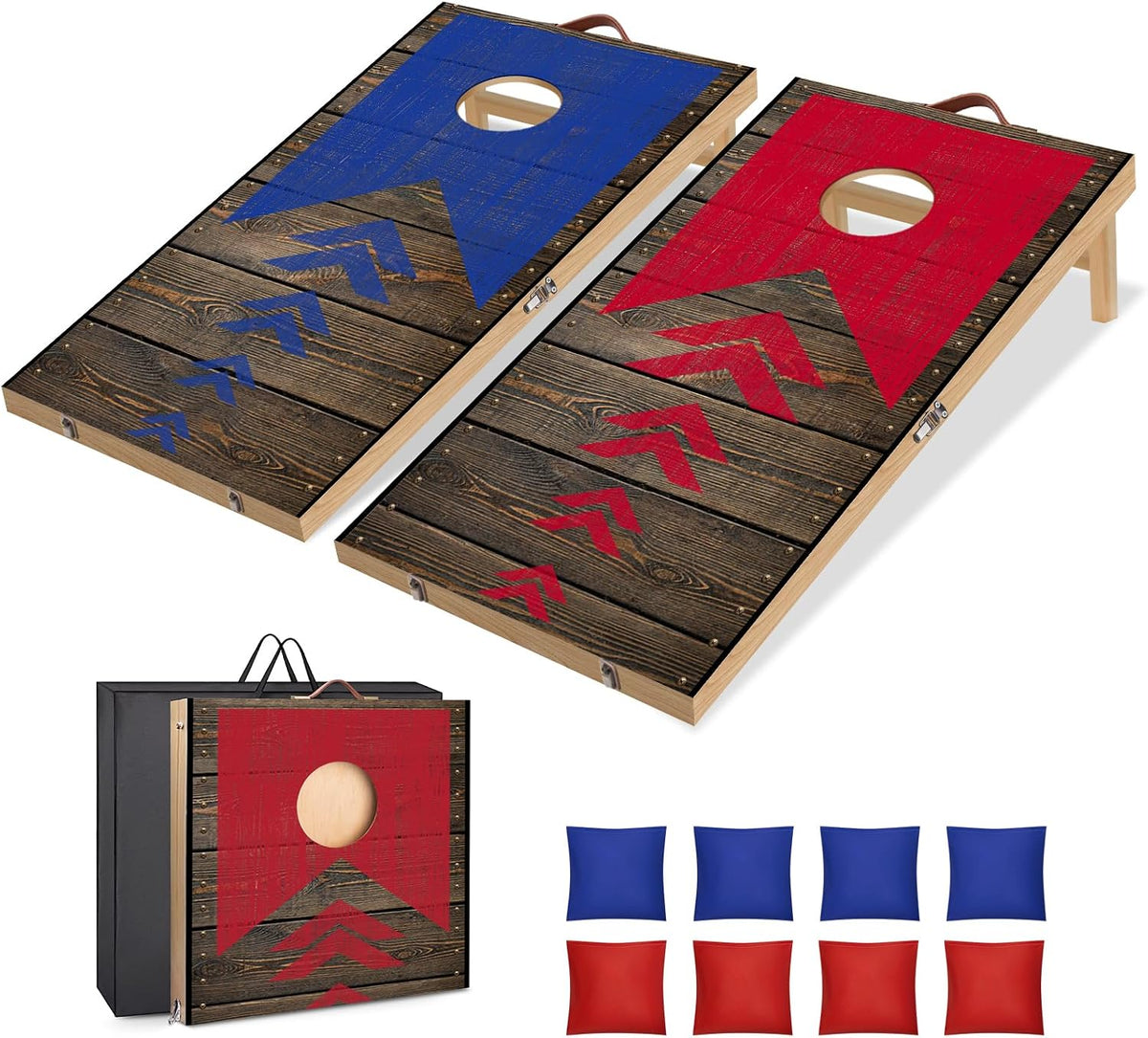 NZQXJXZ Cornhole Igra z Vrečkami 60 x 35 cm