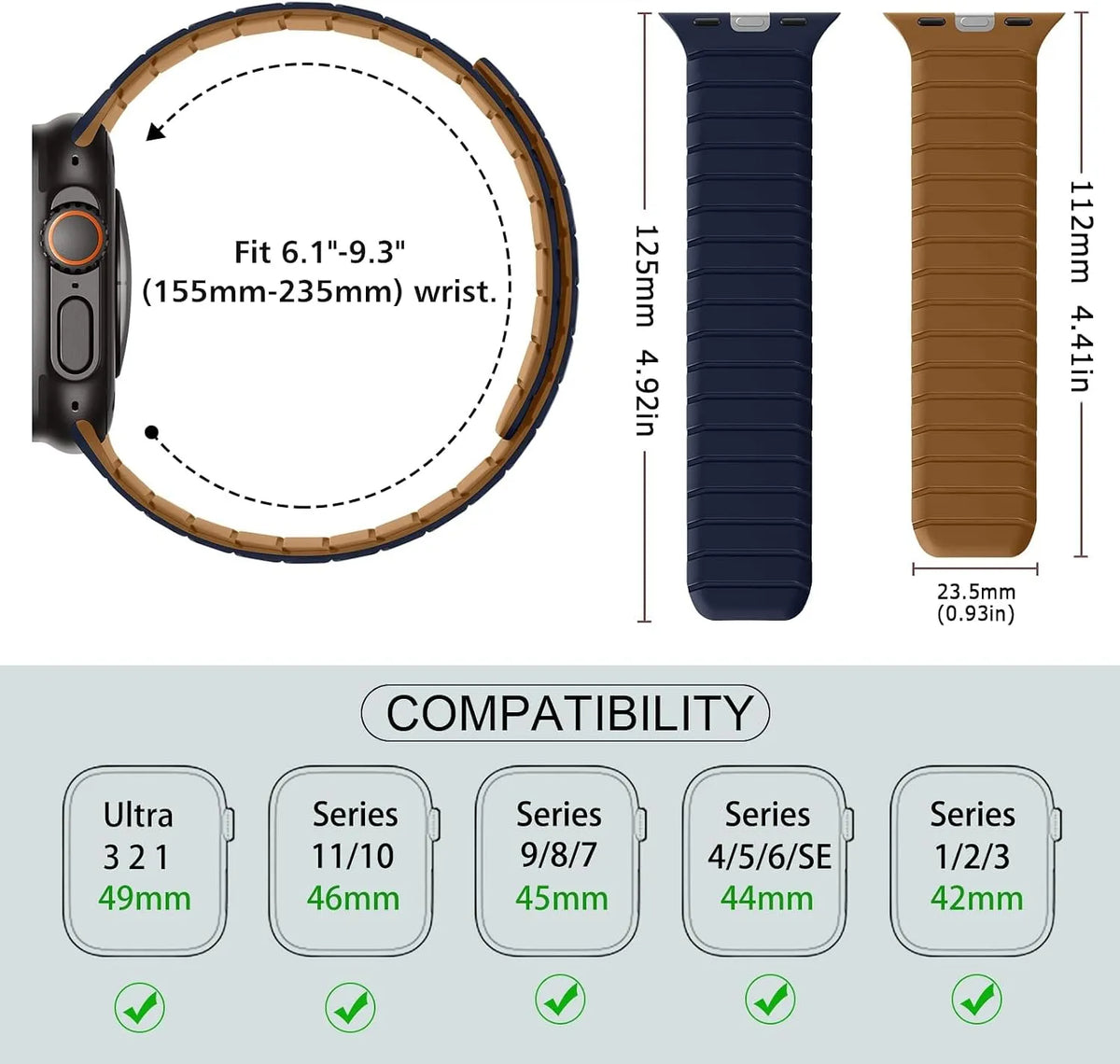 Obojestranski Pas Za Apple Watch