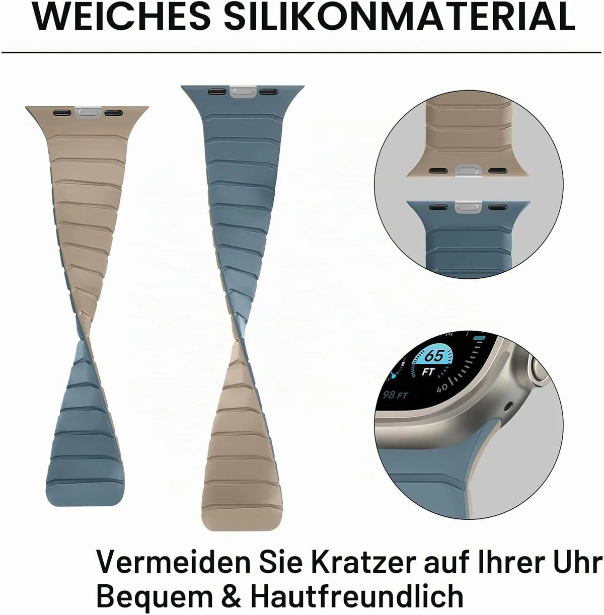 Obojestranski Pašček za Apple Watch