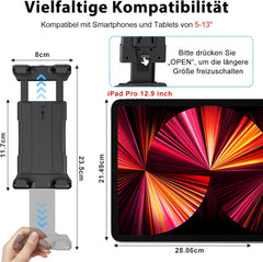 OHLPRO Držalo za Tablico in Telefon za Avto za 5-13 Palčne Naprave