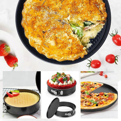 Okrogli Modeli za Torte s Snemljivim Dnom 3 Kosi