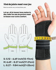 Opornica za Zapestje z Opornimi Letvicami 2 Kosa