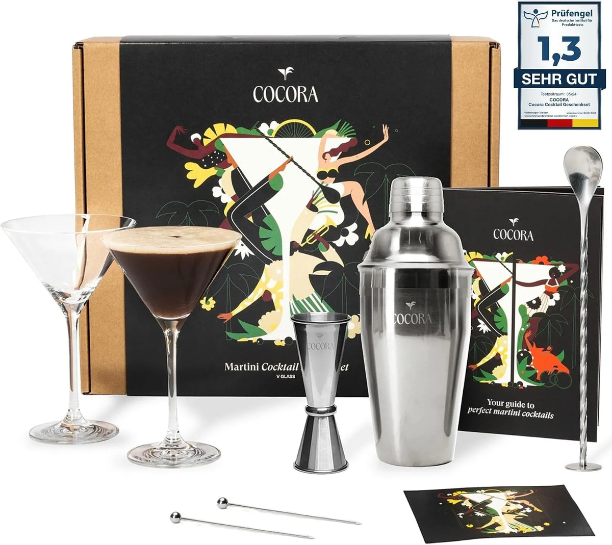 OYO Brands B.V. Set za Koktajle Martini 8 Delov