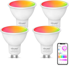 Pametna LED Sijalka GU10 RGB 4 Kosi
