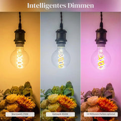 Pametna Vintage LED Sijalka E27 RGBCCT 5W 1 Kos