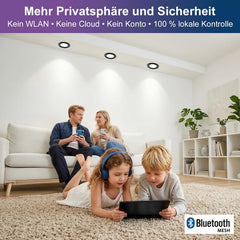 Pametne LED Vgradne Luči RGBW 230V 7W