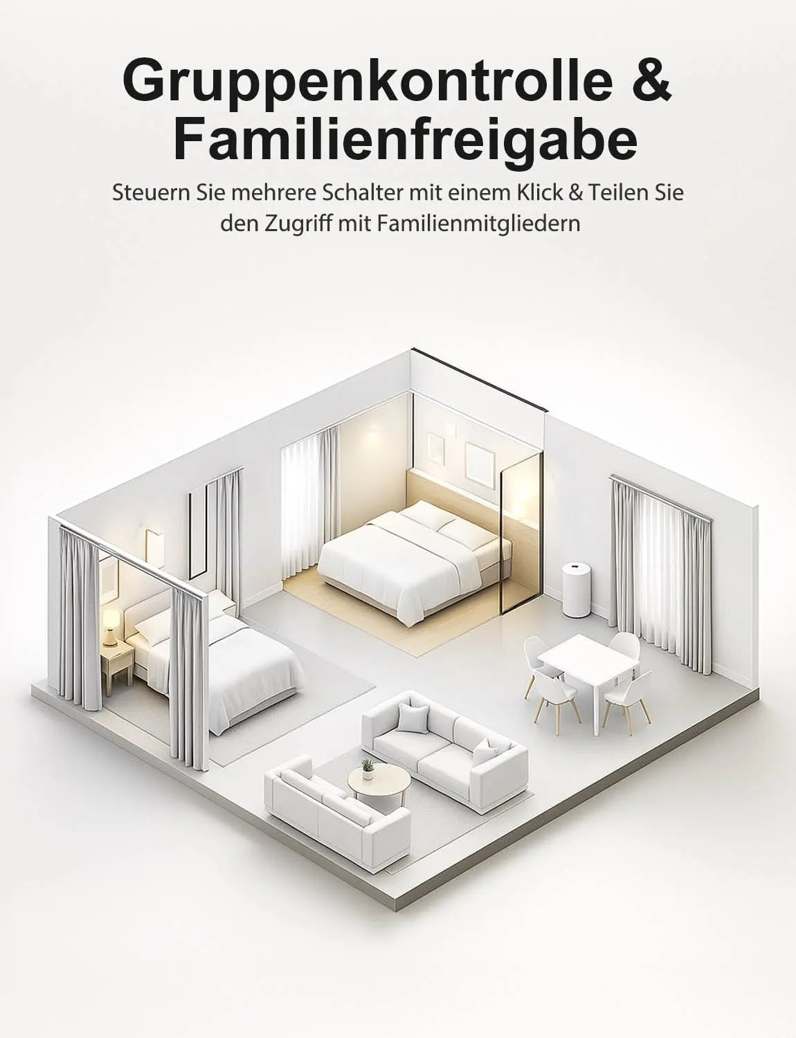 Pametno Wi-Fi Stikalo za Žaluzije na Dotik