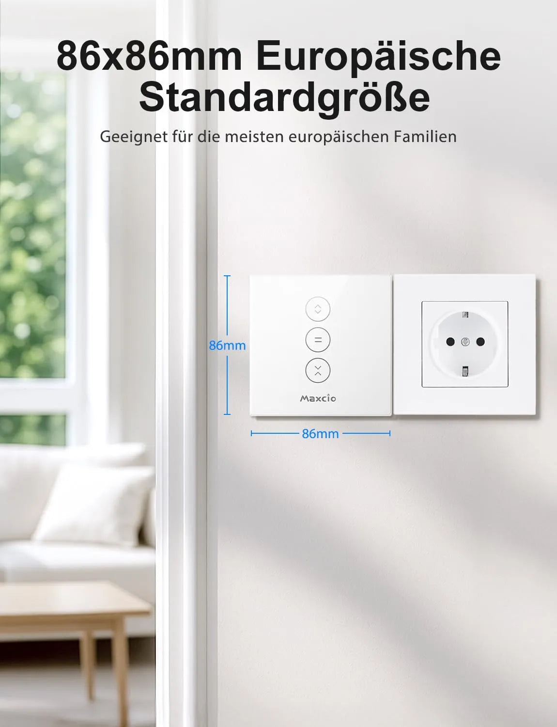 Pametno Wi-Fi Stikalo za Žaluzije na Dotik