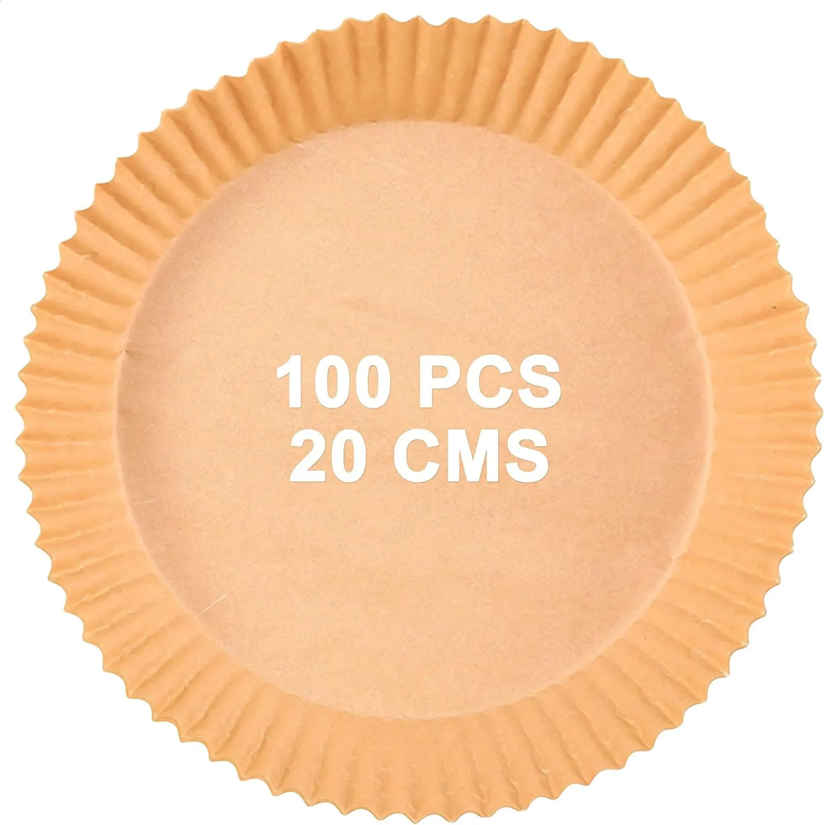 Papir za Cvrtnik na Vroč Zrak 20 cm 100 Kosov