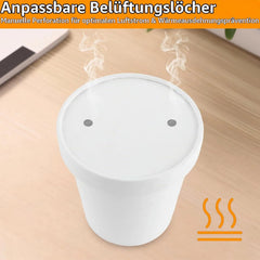 Papirnate Posodice za Juho s Pokrovi 460 ml 50 Kosov