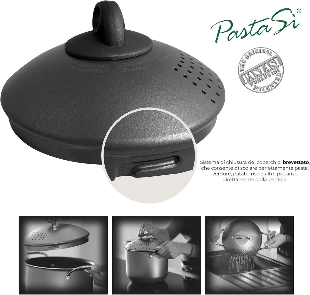 Pensofal Lonec s Cedilnim Pokrovom 20 cm 5 l